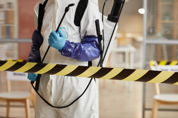 Professional Trauma Scene Cleanup technician working in Wellsville, OH